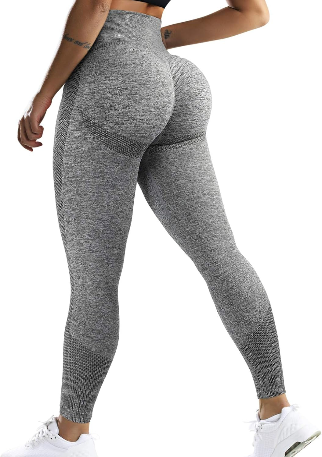 Women Scrunch Butt Lifting Leggings Seamless High Waisted Workout Yoga Pants