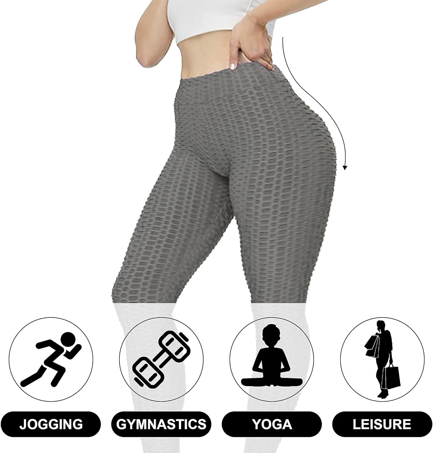 Tiktok Butt Leggings,Butt Lift Leggings Workout Leggings for Women